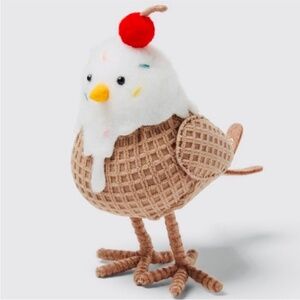 New Featherly Friends Sun Squad Summer Ice Cream Bird Sprinkles Cherry